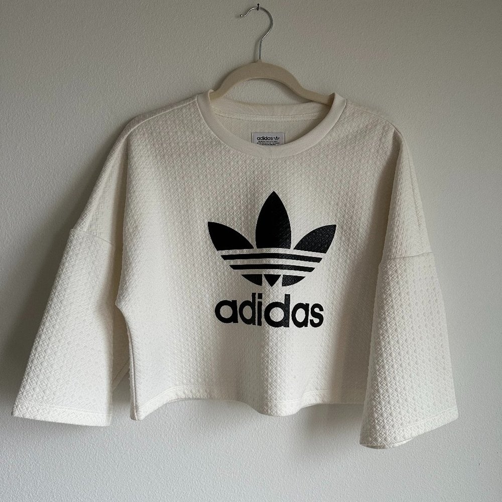 Adidas Adicolor | Textured Boxy Fashion Top